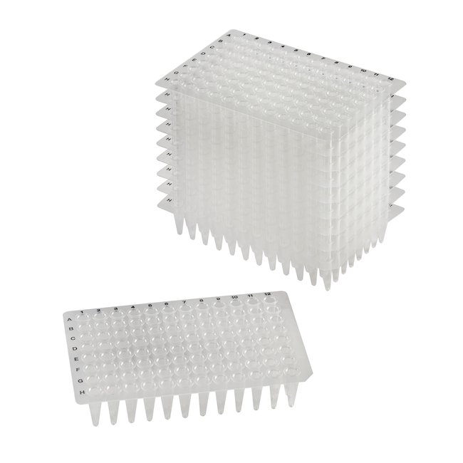 PCR plate PP 96 pl. 0,2 ml nature